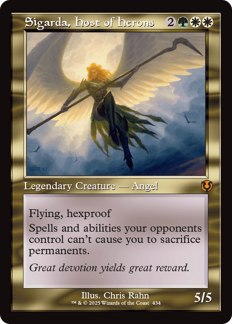 Sigarda, Host of Herons [Innistrad Remastered] | Jomio and Rueliete's Cards and Comics