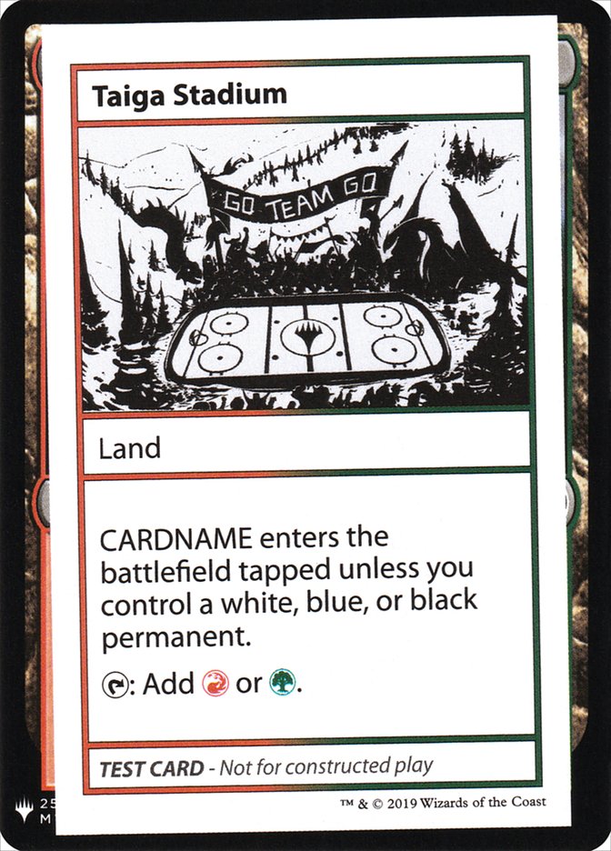 Taiga Stadium [Mystery Booster Playtest Cards] | Jomio and Rueliete's Cards and Comics