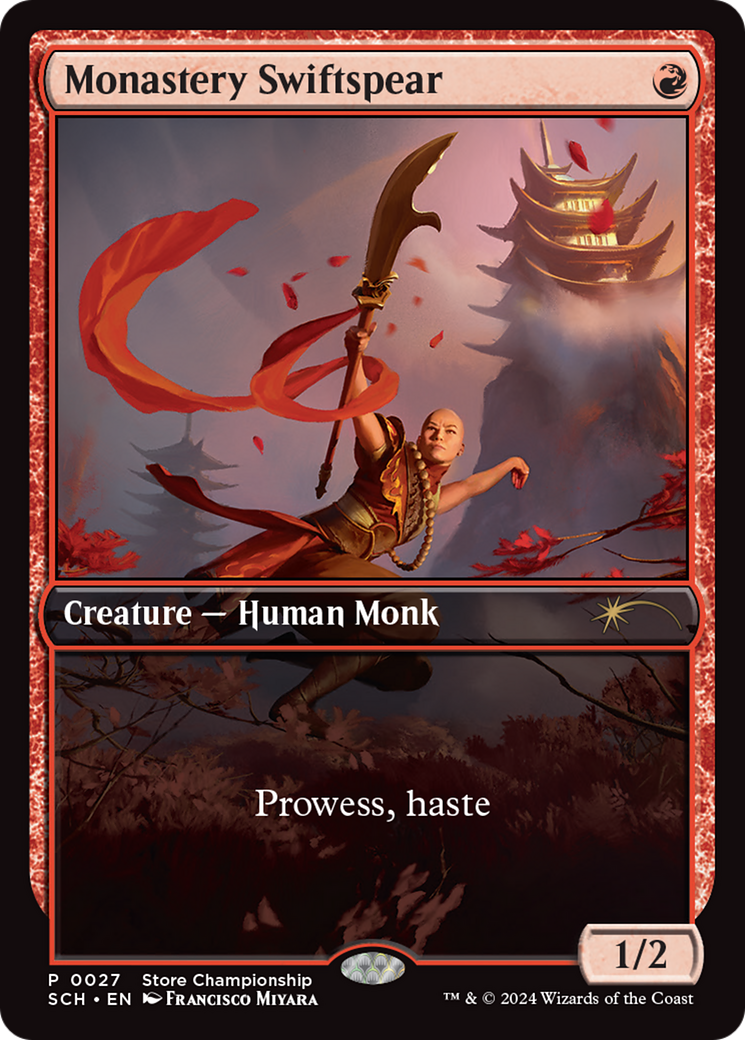 Monastery Swiftspear [Store Championships 2024] | Jomio and Rueliete's Cards and Comics