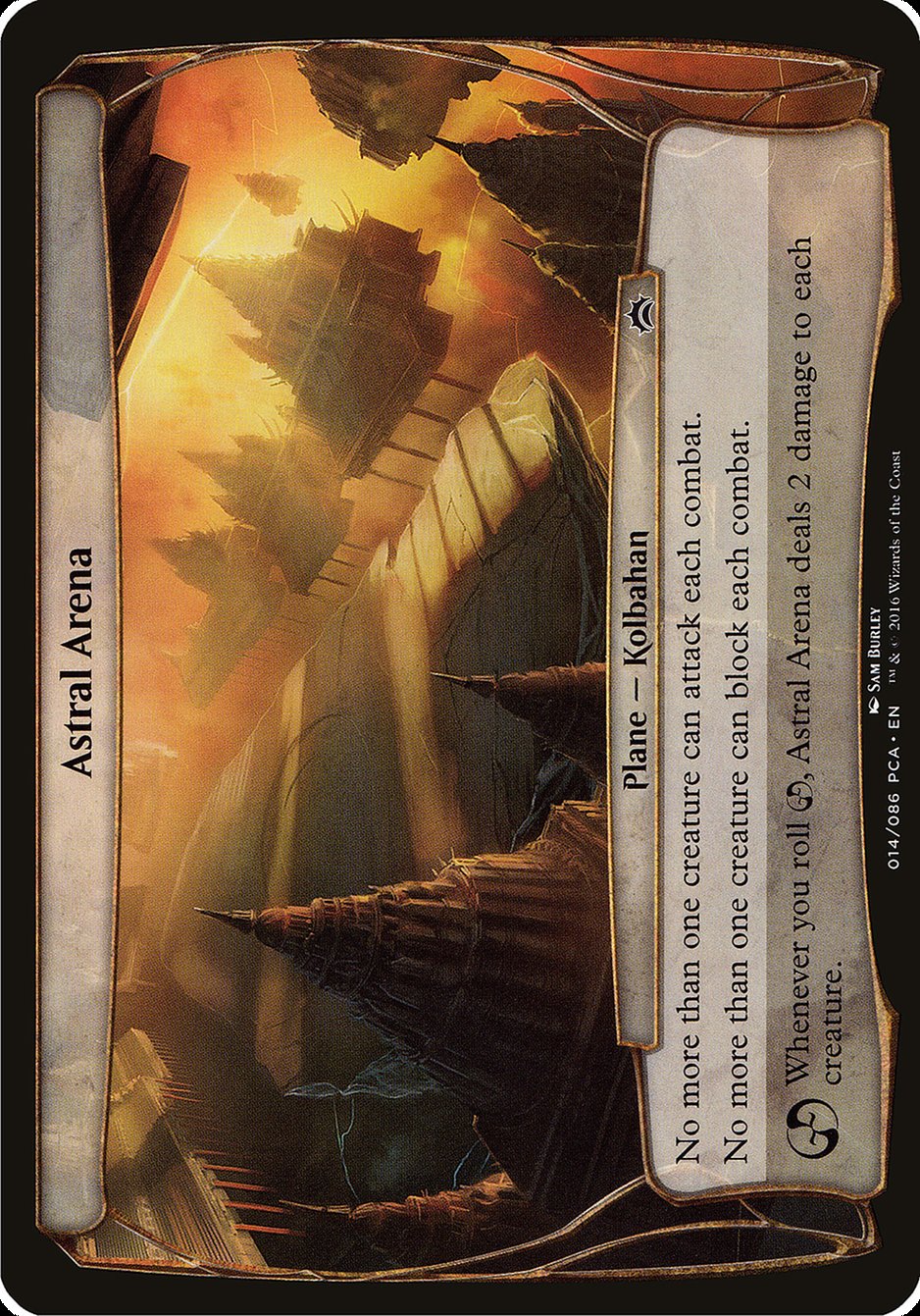 Astral Arena (Planes) [Planechase Anthology Planes] | Jomio and Rueliete's Cards and Comics