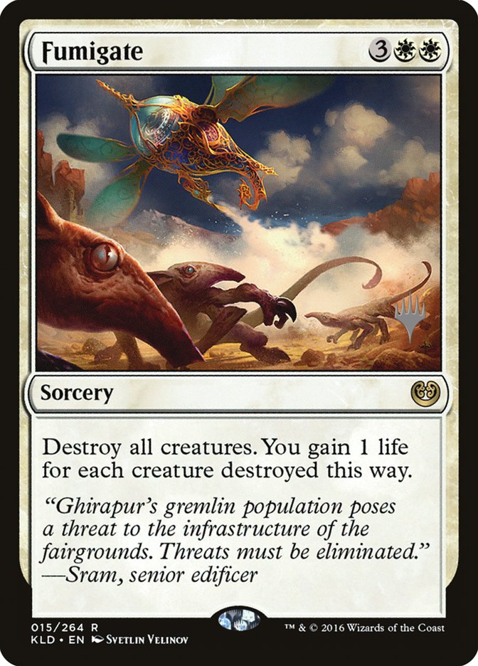 Fumigate (Promo Pack) [Kaladesh Promos] | Jomio and Rueliete's Cards and Comics