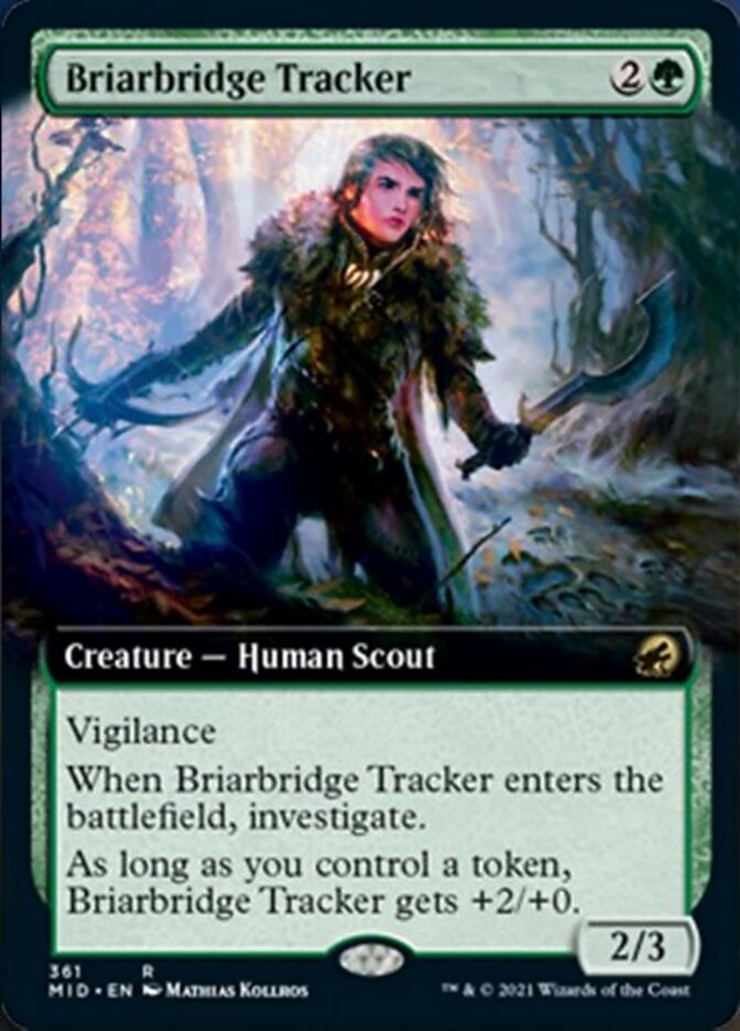 Briarbridge Tracker (Extended Art) [Innistrad: Midnight Hunt] | Jomio and Rueliete's Cards and Comics