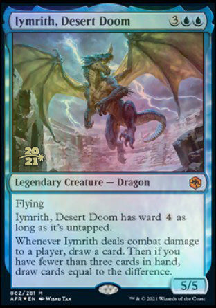 Iymrith, Desert Doom [Dungeons & Dragons: Adventures in the Forgotten Realms Prerelease Promos] | Jomio and Rueliete's Cards and Comics