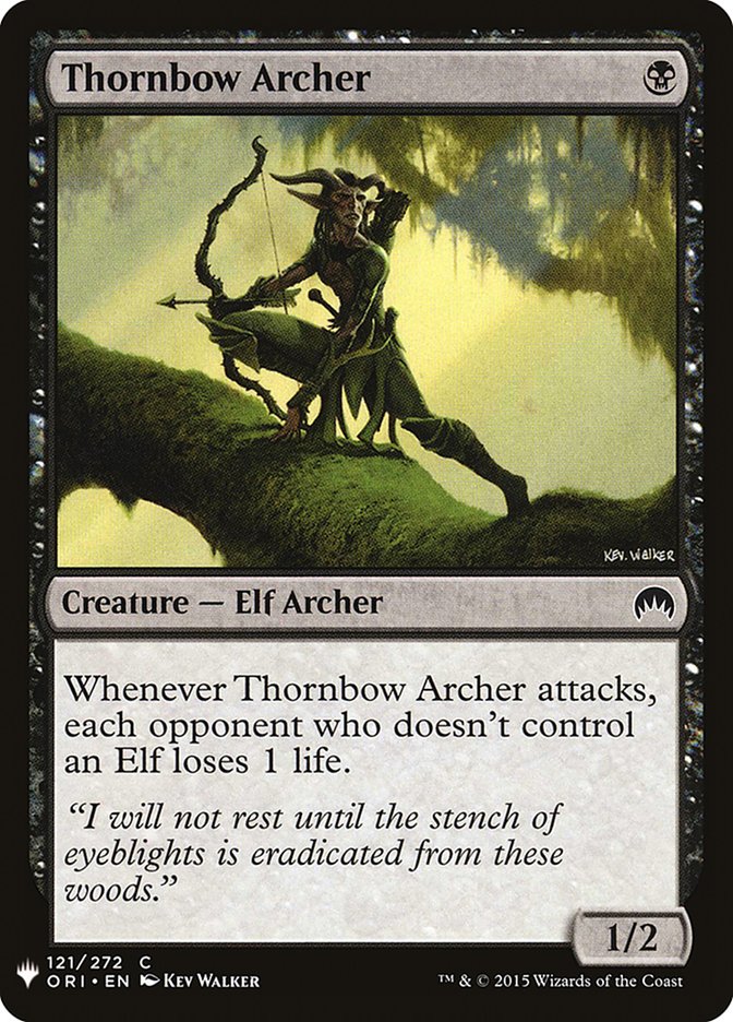 Thornbow Archer [Mystery Booster] | Jomio and Rueliete's Cards and Comics