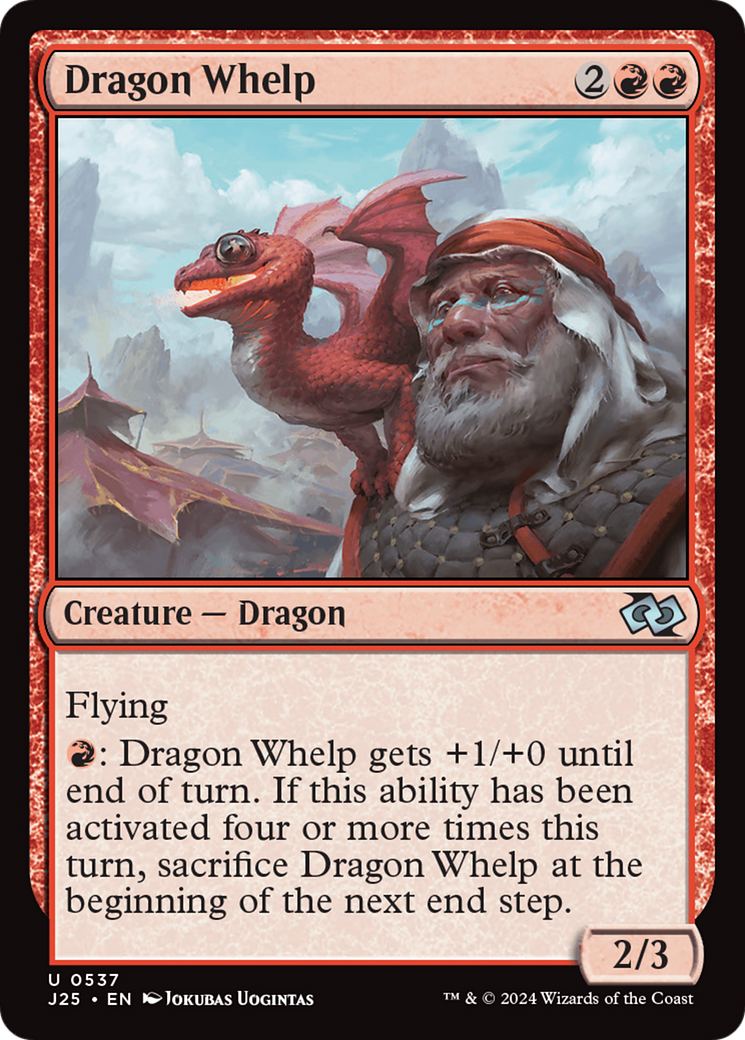 Dragon Whelp [Foundations Jumpstart] | Jomio and Rueliete's Cards and Comics