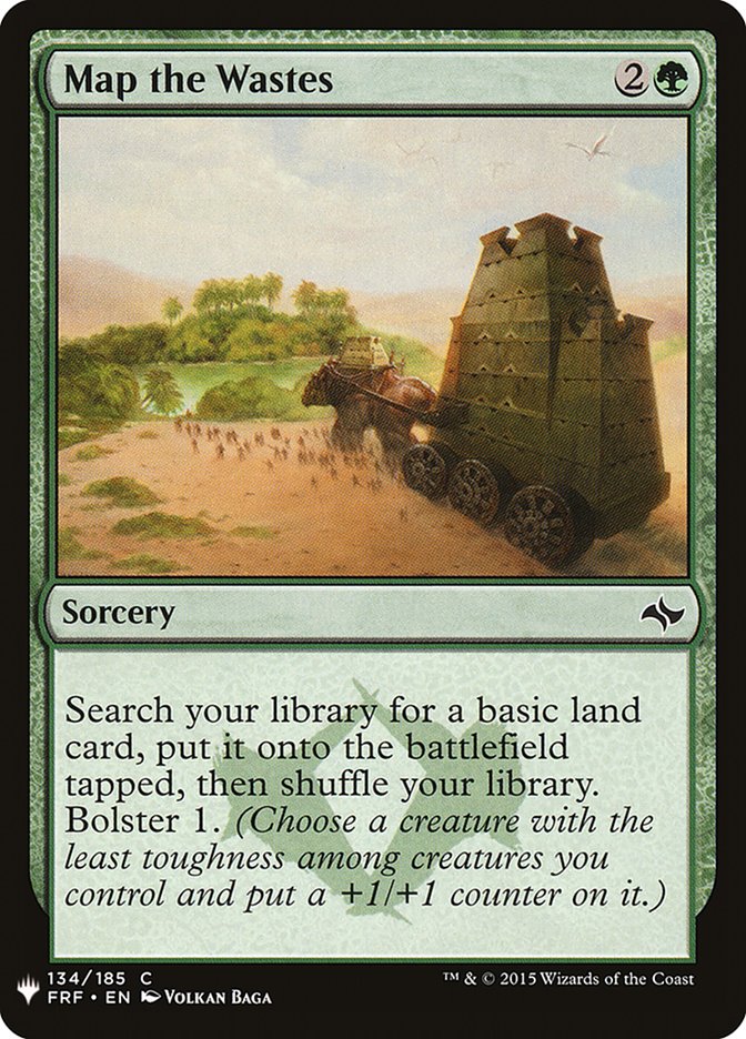 Map the Wastes [Mystery Booster] | Jomio and Rueliete's Cards and Comics