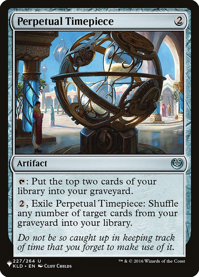 Perpetual Timepiece [The List] | Jomio and Rueliete's Cards and Comics