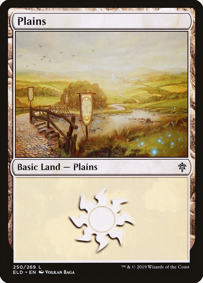 Plains (250) [Throne of Eldraine] | Jomio and Rueliete's Cards and Comics