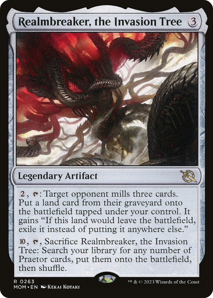 Realmbreaker, the Invasion Tree [March of the Machine] | Jomio and Rueliete's Cards and Comics