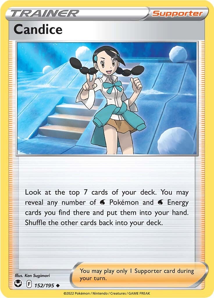 Candice (152/195) [Sword & Shield: Silver Tempest] | Jomio and Rueliete's Cards and Comics