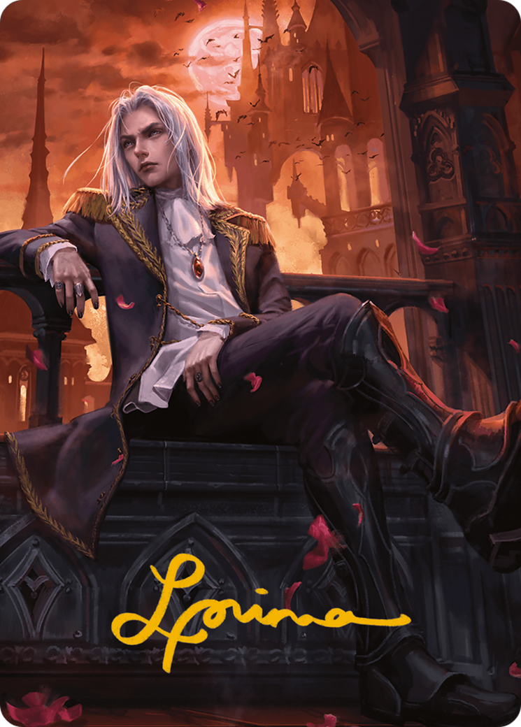 Sorin of House Markov Art Card (Gold-Stamped Signature) [Modern Horizons 3 Art Series] | Jomio and Rueliete's Cards and Comics