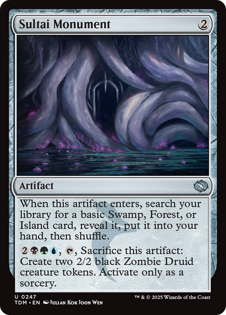 Sultai Monument [Tarkir: Dragonstorm] | Jomio and Rueliete's Cards and Comics