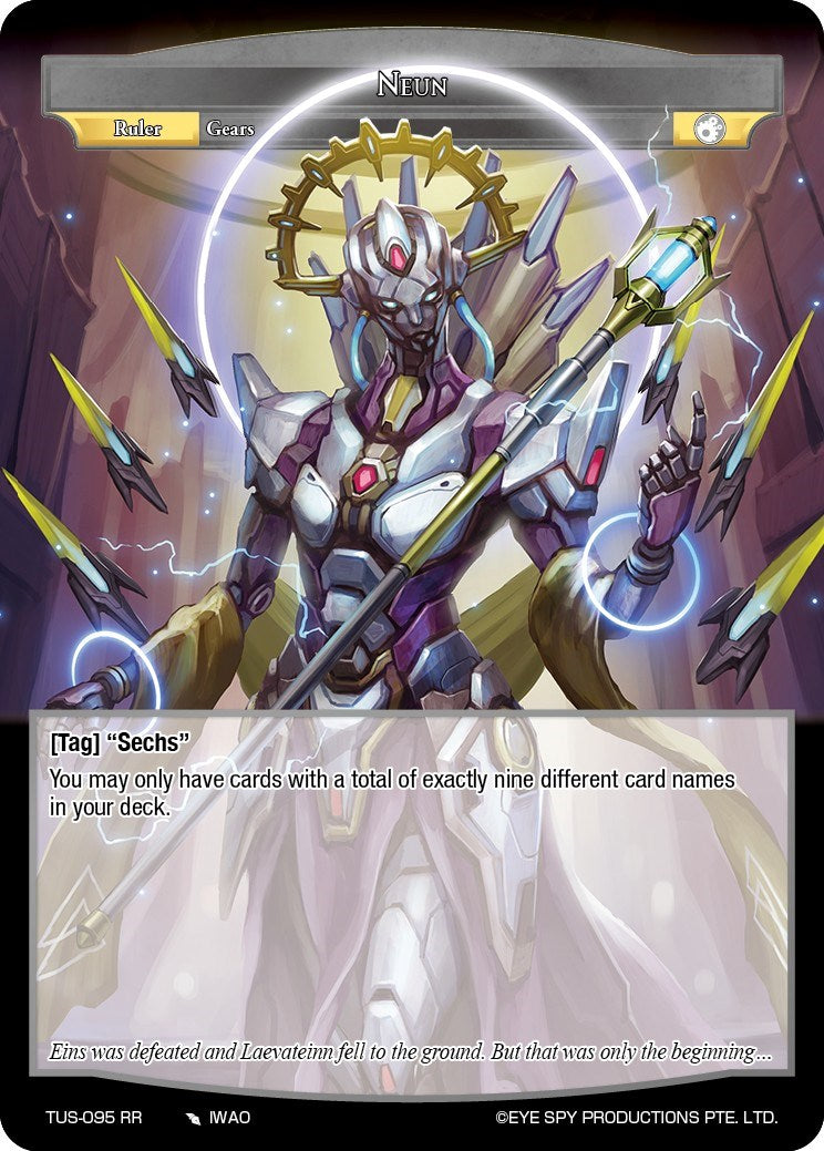 Neun (TUS-095 RR) [The Underworld of Secrets] | Jomio and Rueliete's Cards and Comics