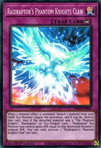 Raidraptor's Phantom Knights Claw [PHRA-EN069] Super Rare | Jomio and Rueliete's Cards and Comics