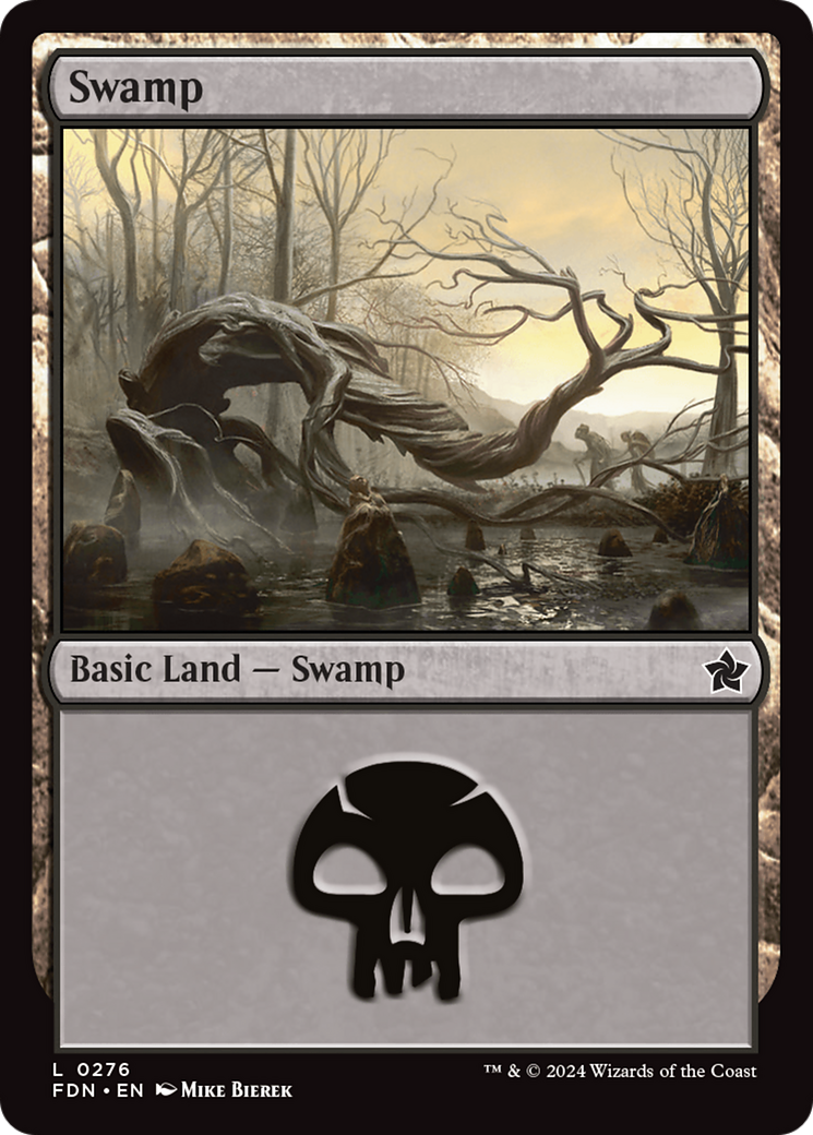 Swamp (0276) [Foundations] | Jomio and Rueliete's Cards and Comics