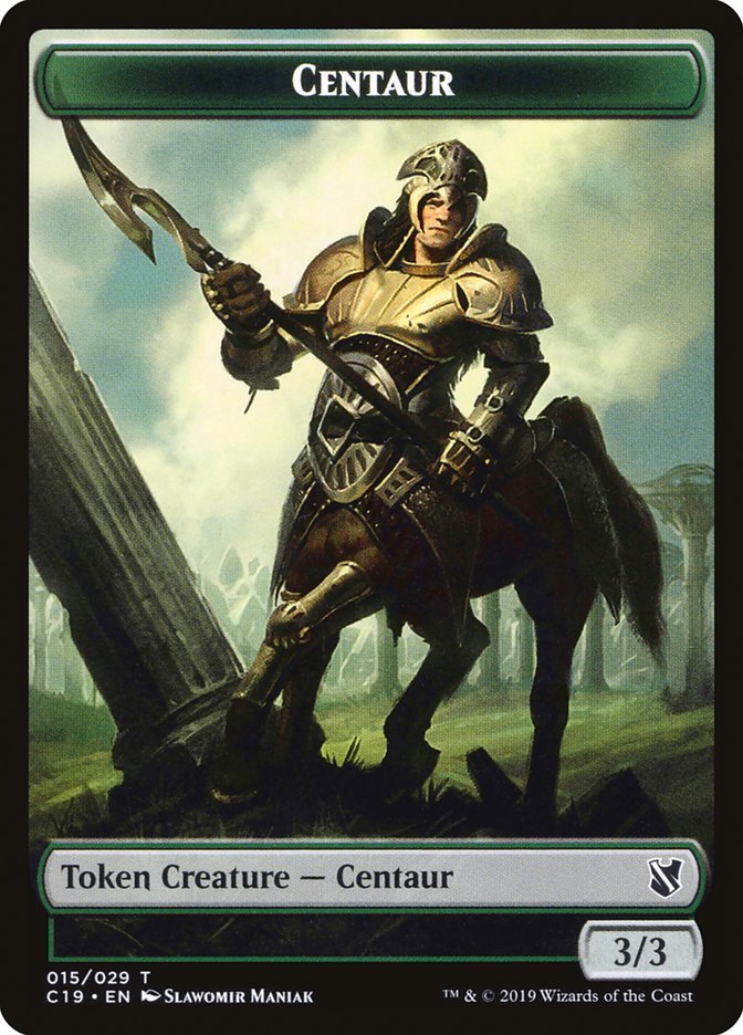 Centaur Token [Commander 2019 Tokens] | Jomio and Rueliete's Cards and Comics