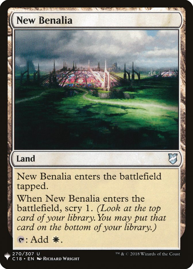 New Benalia [Mystery Booster] | Jomio and Rueliete's Cards and Comics