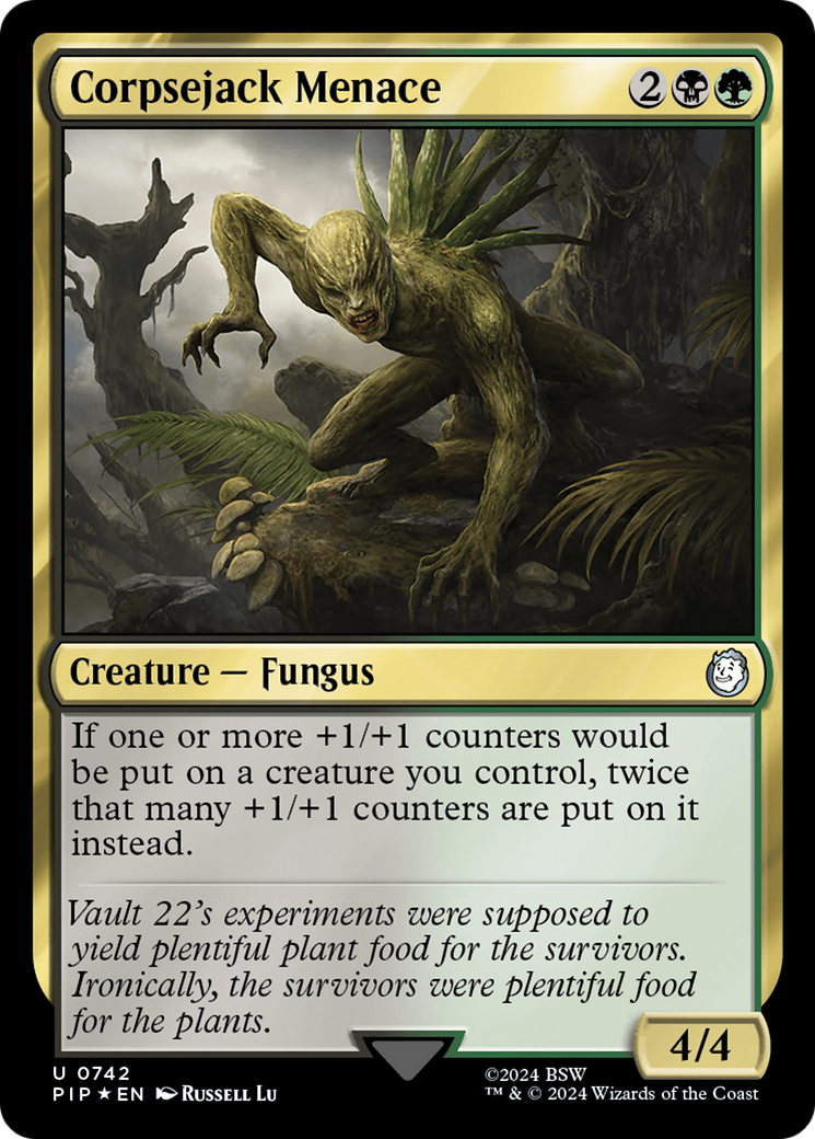 Corpsejack Menace (Surge Foil) [Fallout] | Jomio and Rueliete's Cards and Comics