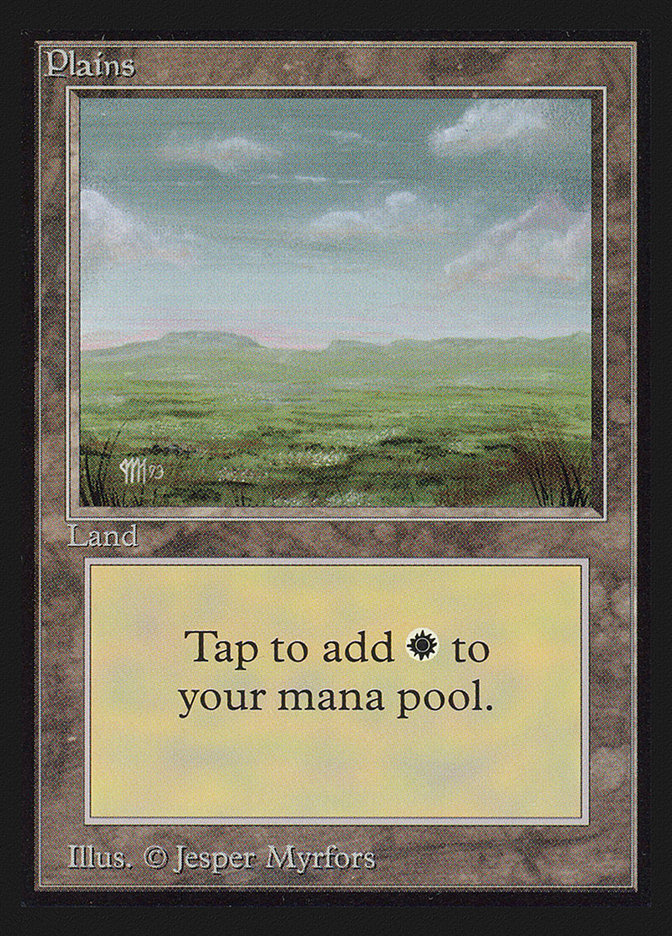 Plains (Signature on Left) [Collectors' Edition] | Jomio and Rueliete's Cards and Comics