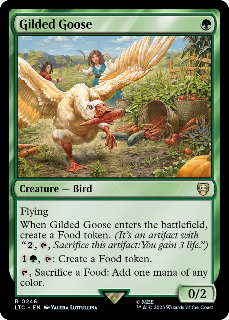 Gilded Goose [The Lord of the Rings: Tales of Middle-Earth Commander] | Jomio and Rueliete's Cards and Comics