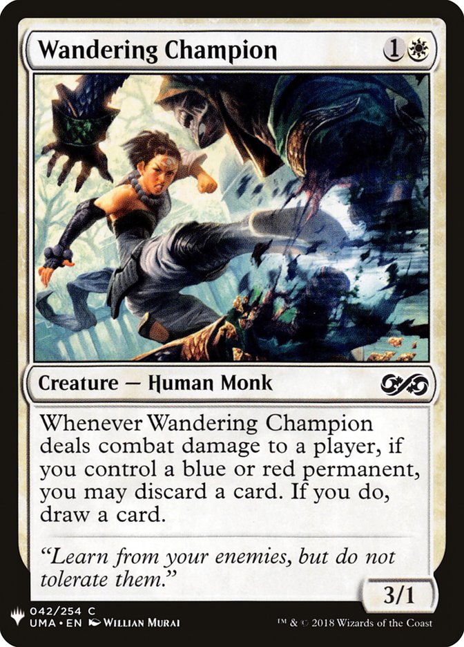 Wandering Champion [Mystery Booster] | Jomio and Rueliete's Cards and Comics