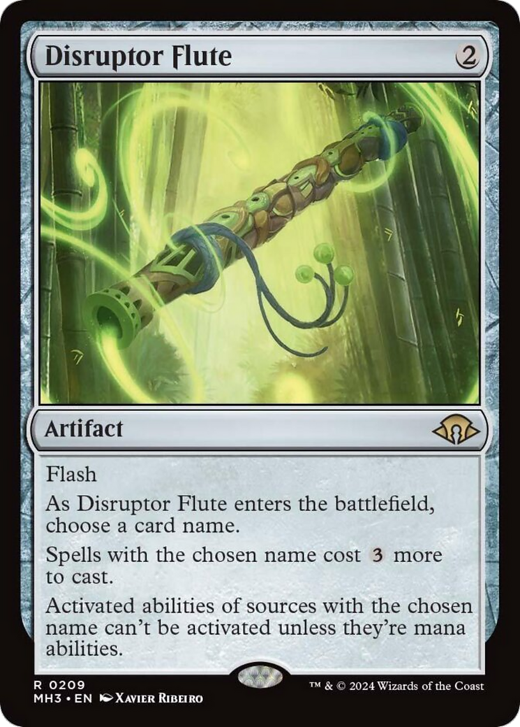 Disruptor Flute [Modern Horizons 3] | Jomio and Rueliete's Cards and Comics