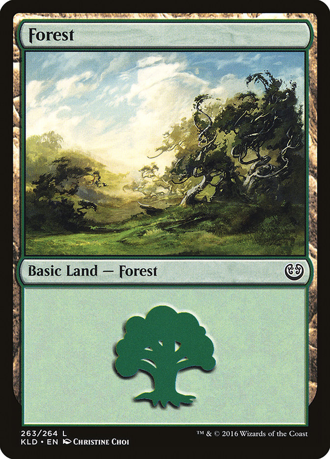 Forest (263) [Kaladesh] | Jomio and Rueliete's Cards and Comics