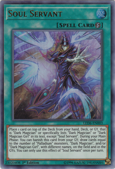 Soul Servant [LED6-EN003] Ultra Rare | Jomio and Rueliete's Cards and Comics