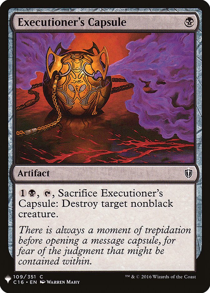 Executioner's Capsule [Mystery Booster] | Jomio and Rueliete's Cards and Comics
