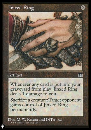 Jinxed Ring [The List] | Jomio and Rueliete's Cards and Comics