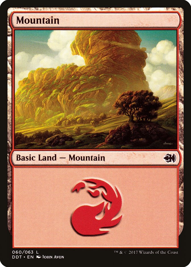 Mountain (60) [Duel Decks: Merfolk vs. Goblins] | Jomio and Rueliete's Cards and Comics