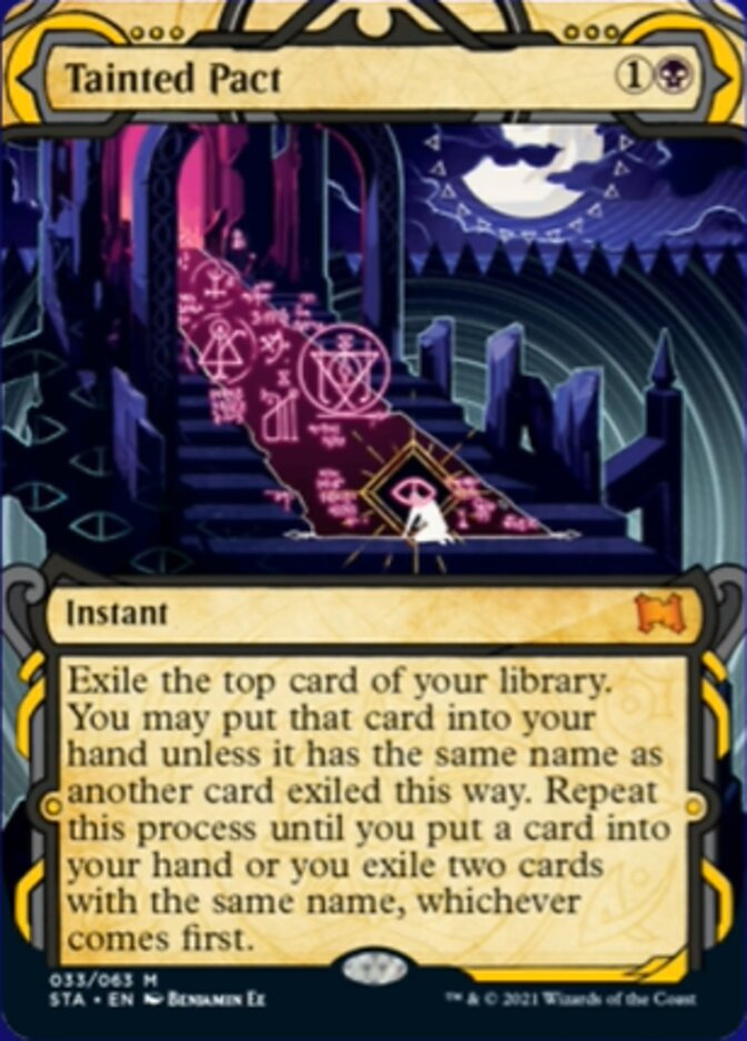 Tainted Pact [Strixhaven: Mystical Archive] | Jomio and Rueliete's Cards and Comics