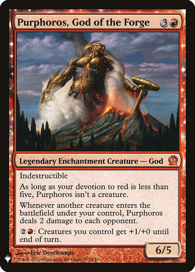 Purphoros, God of the Forge [Mystery Booster] | Jomio and Rueliete's Cards and Comics