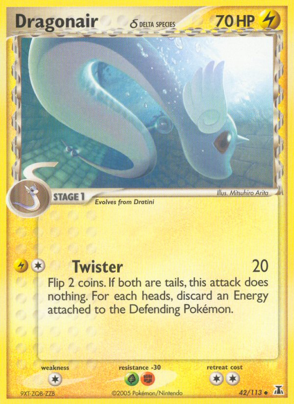 Dragonair (42/113) (Delta Species) [EX: Delta Species] | Jomio and Rueliete's Cards and Comics