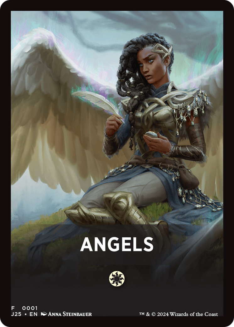 Angels Theme Card [Foundations Jumpstart Front Cards] | Jomio and Rueliete's Cards and Comics