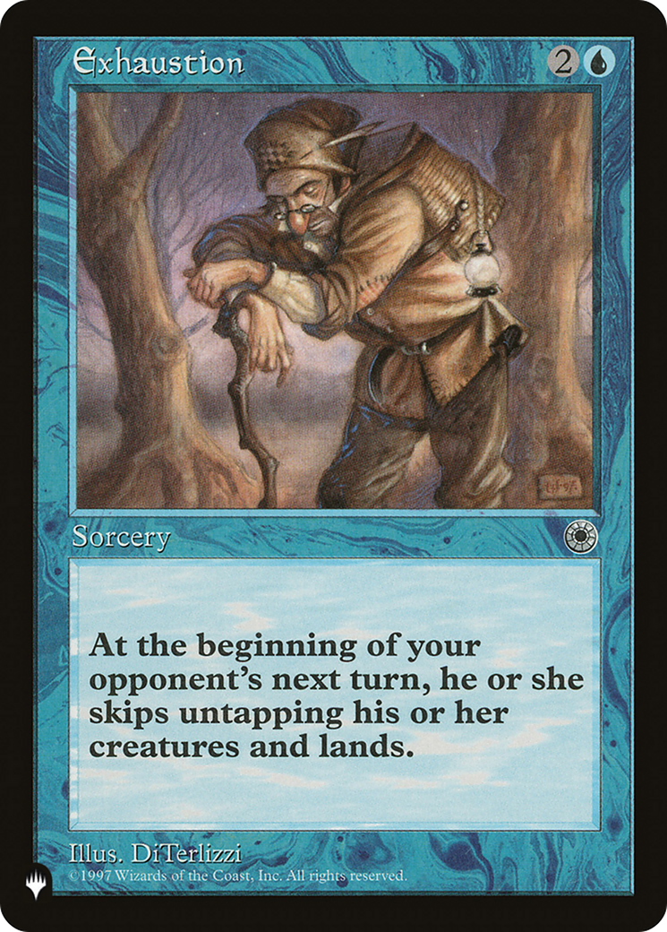Exhaustion [The List] | Jomio and Rueliete's Cards and Comics