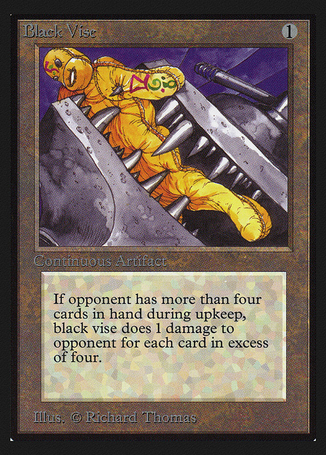 Black Vise [International Collectors' Edition] | Jomio and Rueliete's Cards and Comics