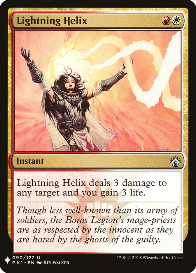 Lightning Helix [Mystery Booster] | Jomio and Rueliete's Cards and Comics
