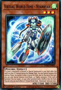Virtual World Hime - Nyannyan [PHRA-EN099] Super Rare | Jomio and Rueliete's Cards and Comics