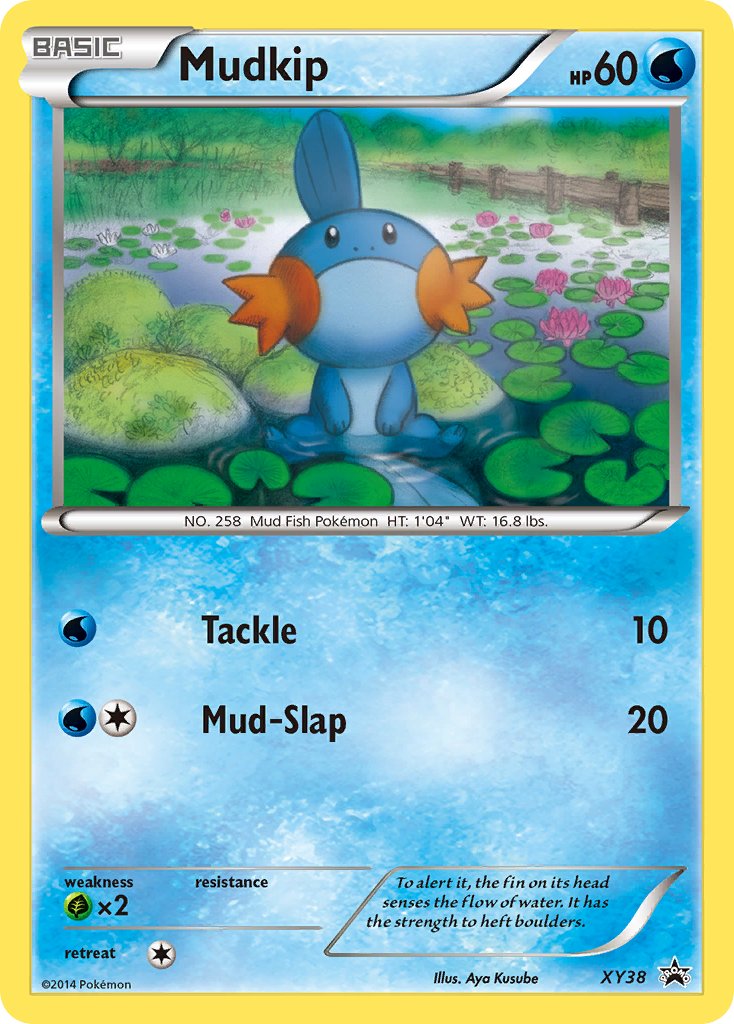 Mudkip (XY38) [XY: Black Star Promos] | Jomio and Rueliete's Cards and Comics