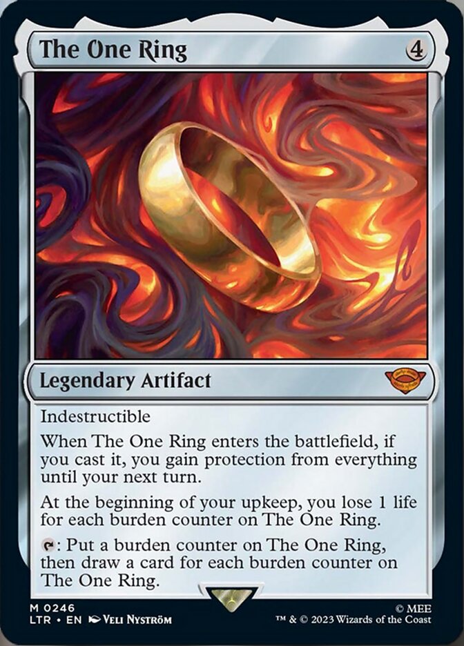 The One Ring [The Lord of the Rings: Tales of Middle-Earth] | Jomio and Rueliete's Cards and Comics