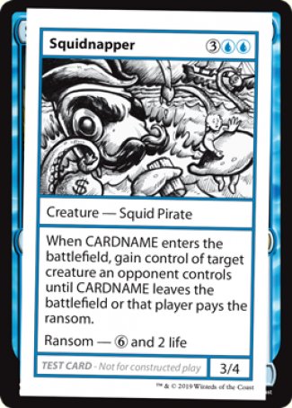 Squidnapper (2021 Edition) [Mystery Booster Playtest Cards] | Jomio and Rueliete's Cards and Comics
