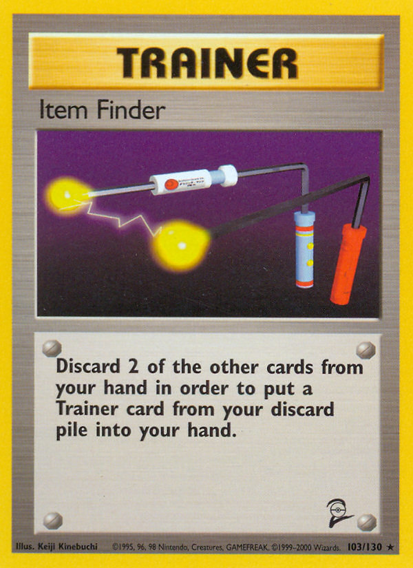 Item Finder (103/130) [Base Set 2] | Jomio and Rueliete's Cards and Comics