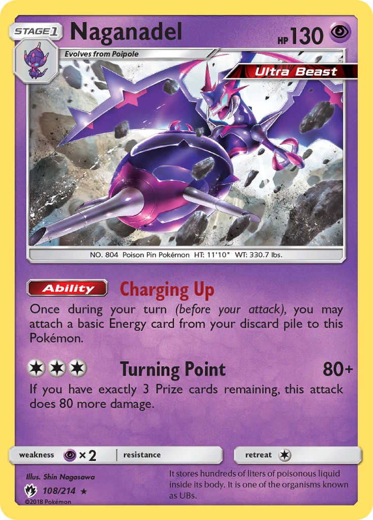 Naganadel (108/214) [Sun & Moon: Lost Thunder] | Jomio and Rueliete's Cards and Comics