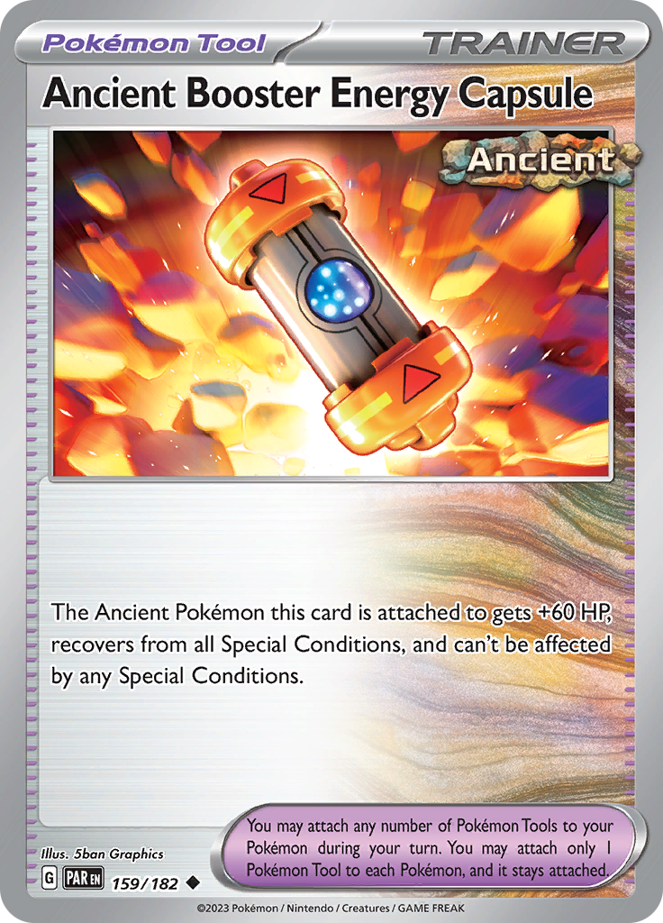 Ancient Booster Energy Capsule (159/182) [Scarlet & Violet: Paradox Rift] | Jomio and Rueliete's Cards and Comics