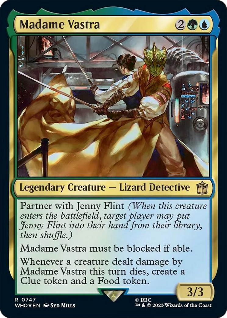 Madame Vastra (Surge Foil) [Doctor Who] | Jomio and Rueliete's Cards and Comics