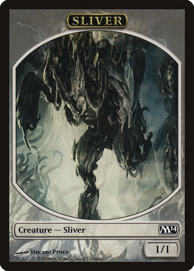 Sliver Token [League Tokens 2013] | Jomio and Rueliete's Cards and Comics