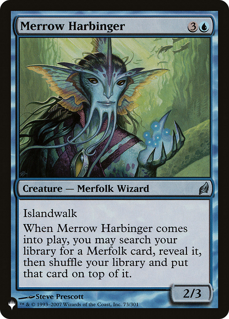 Merrow Harbinger [The List] | Jomio and Rueliete's Cards and Comics