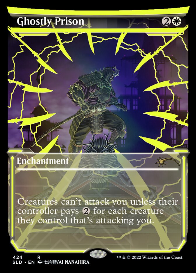 Ghostly Prison (Neon Ink Yellow) [Secret Lair Drop Series] | Jomio and Rueliete's Cards and Comics