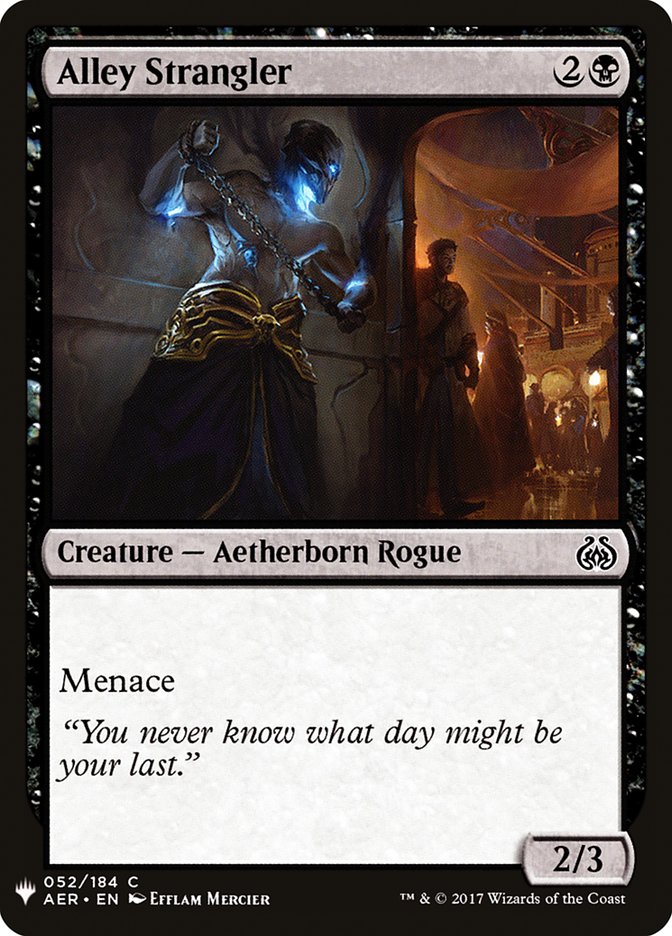 Alley Strangler [Mystery Booster] | Jomio and Rueliete's Cards and Comics